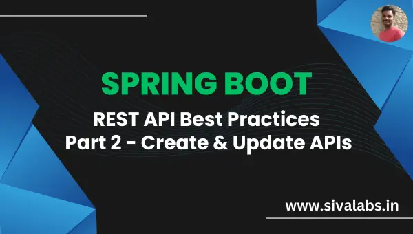 Spring Boot REST API Best Practices - Part 2