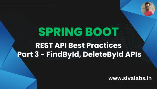 Spring Boot REST API Best Practices - Part 3
